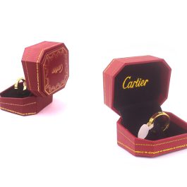 LK010 CSJ chuyên bán sỉ bỏ sỉ hộp đựng nhẫn Cartier full box