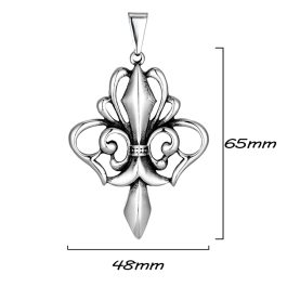 MD022 Mặt dây chuyền Fleur de Lis