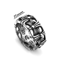 N627 Nhẫn nam Titan chrome heart ( Size 7-8-9-10-11)