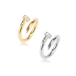 TC107 Nhẫn titan cây đinh Cartier
