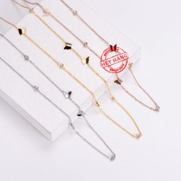 TN242 Dây chuyền titan bướm nhỏ kết cách điệu