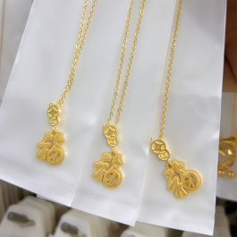 TN539 Dây chuyền titan chữ phúc