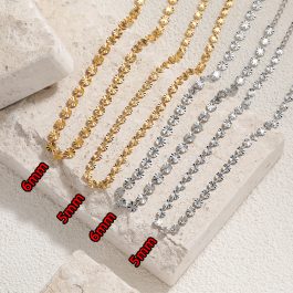 TN705 Dây chuyền titan móc máy