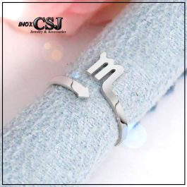 HD210 Nhẫn inox cung thần nông thiên yết – 12 cung hoàng đạo