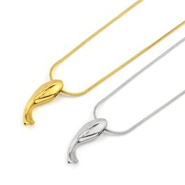 TN695 Dây chuyền nữ titan mặt hình con cá voi