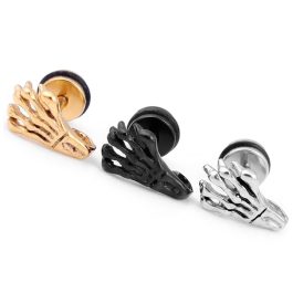 BT034 Bông tai nam inox móng vút