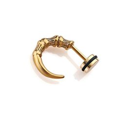 BT087 Bông tai inox nam móng vút