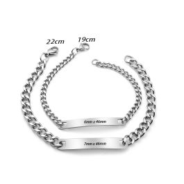 CP020 Lắc tay cặp đôi inox trơn