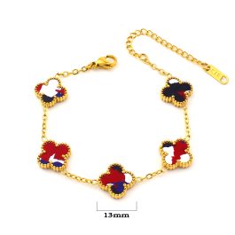 TA105 Lắc tay titan van cleef size13mm