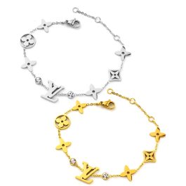 TA444 Lắc tay nữ titan thời trang LV