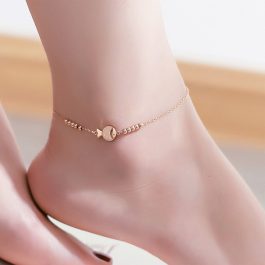 TA522 Lắc chân nữ titan con cá