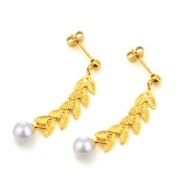 TB174 Bông tai titan hình đuôi cá