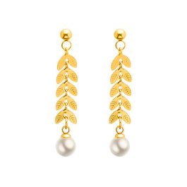 TB174 Bông tai titan hình đuôi cá