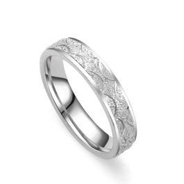 TC330 Nhẫn titan phun cát