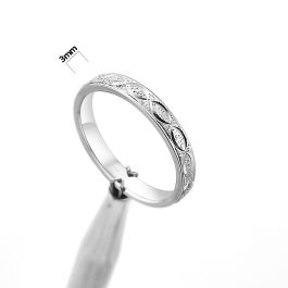 TC333 Nhẫn titan phun cát