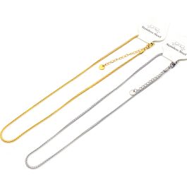 TN678 Dây chuyền titan trơn không mặt