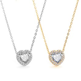 TN688 Dây chuyền nữ titan mặt hình trái tim