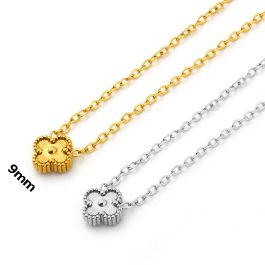 TN886 Dây chuyền titan van cleef  9mm