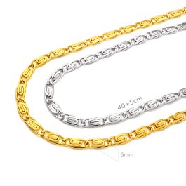 TN893 Dây chuyền nữ titan xoắn ốc không mặt