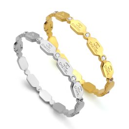 TV233 Vòng tay nữ titan Chanel