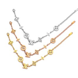 TA258 Lắc tay titan thời trang LV – chuyên sỉ trang sức titan