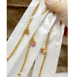 TA375 Lắc tay bi titan Trái tim Fantastic new york 520