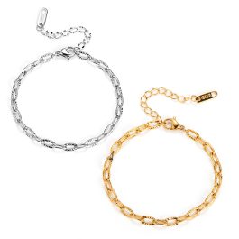 TA378 Lắc tay titan mắc xích chạm móc máy không phụ kiện