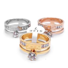 TC062 Nhẫn nữ titan thời trang Hàn Quốc