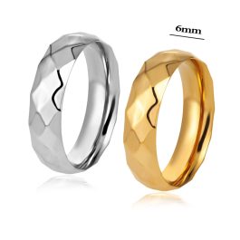 TC280 Nhẫn nữ titan cắt cạnh kim cương, inox cao cấp