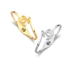 TV095 Vòng tay titan chanel phun cát