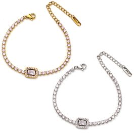 TA101 Lắc tay nữ titan đính full kim