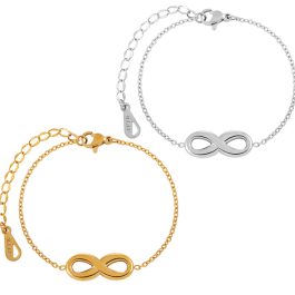 TA161 Lắc tay nữ titan dấu vô cực