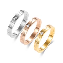 TC160 Nhẫn titan forever love