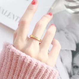 TC160 Nhẫn titan forever love