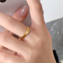 TC179 Nhẫn titan vảy rồng thời trang hàn quốc