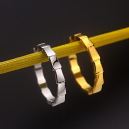 TC193 Nhẫn nữ titan hình con rắn cổ điển