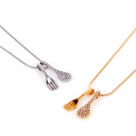 TN213 Dây chuyền mì titan mặt muỗng thìa