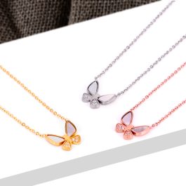 TN333 Dây chuyền titan con bướm