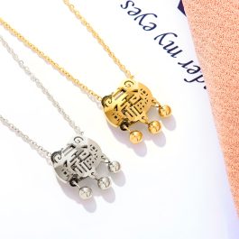 TN653 Dây chuyền titan khóa trường thọ