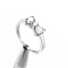 N008 Nhẫn inox hình cái nơ