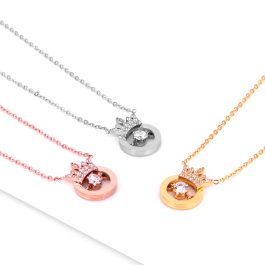 TN374 Dây chuyền titan vương niệm