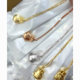 TN553 Dây chuyền titan túi tiền tài lộc may mắn