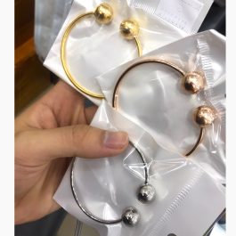 TV131 Vòng tay titan 2 đầu bi to