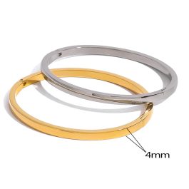 TV142 Vòng tay titan bảng 4mm mo tròn