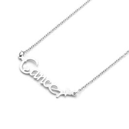 HD306 Dây chuyền inox cung cự giải Cancer 22/6 đến 22/7