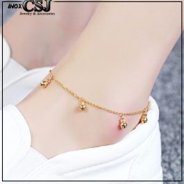 TA565 Lắc chân chuông titan màu vàng tươi