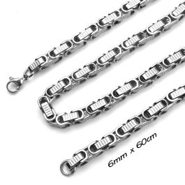 DN178 Dây chuyền nam inox 6ly thời trang
