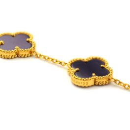 TA185 Lắc tay Titan van cleef 5 bông 15mm