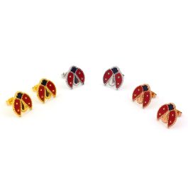 TB235 Bông hoa tai nữ titan van cleef con bọ