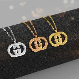 TN112 Dây chuyền titan Gucci phun cát nhám